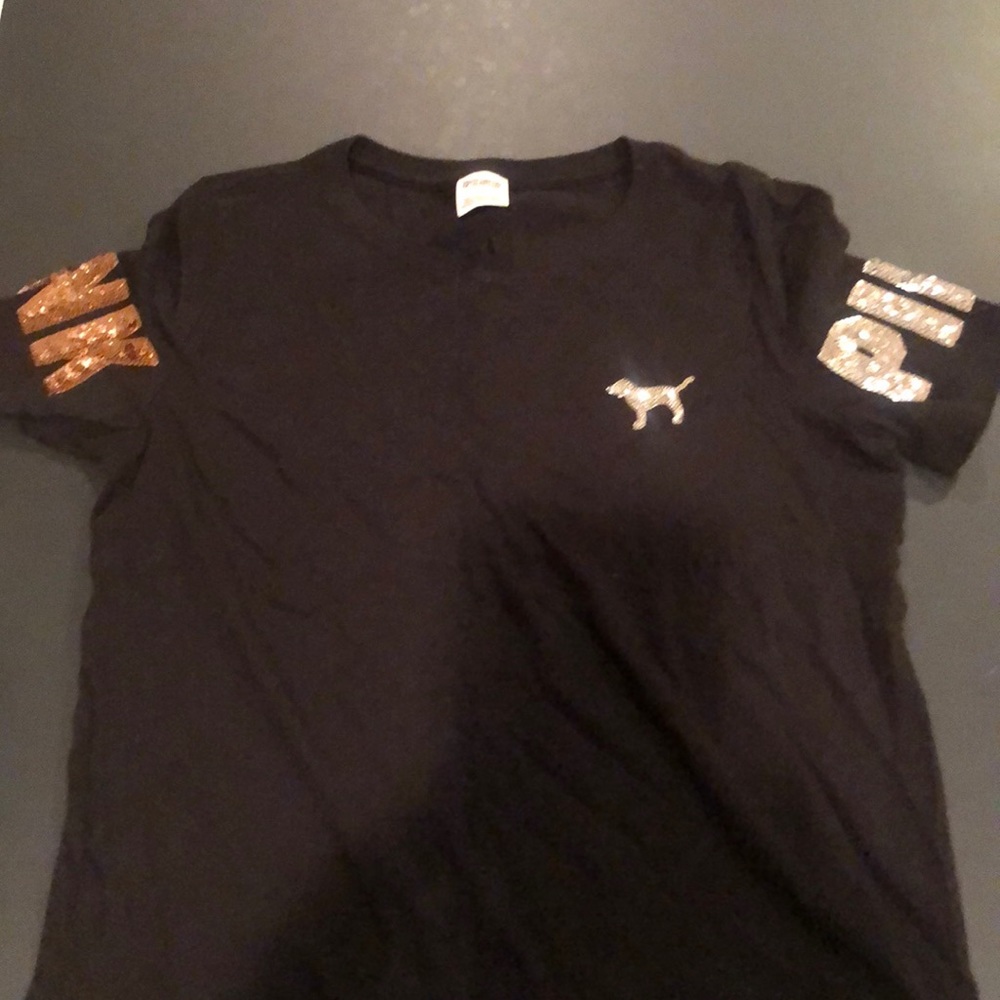 Victoria's Secret Pink bling tshirt.